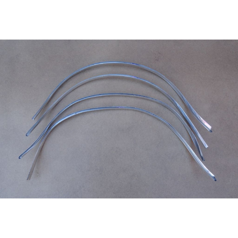 Friso Contorno Paralama Opala e Caravan 69 à 79 em Alumínio Polido - Jogo