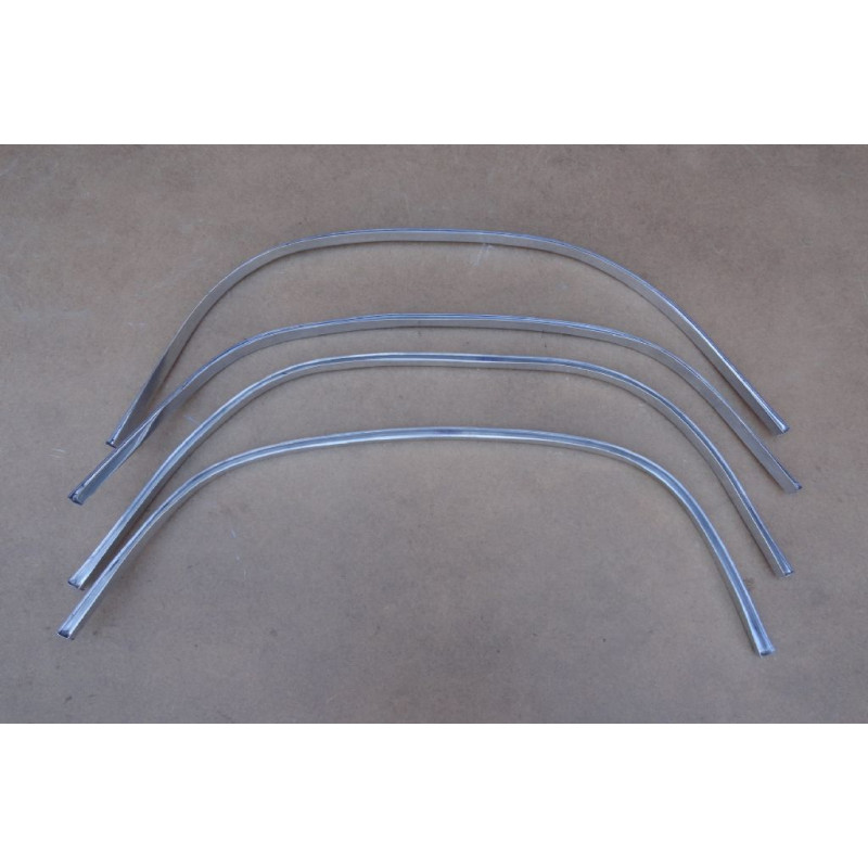 Friso Contorno do Paralama F-100 1972 à 1985 em Alumínio Polido - Jogo