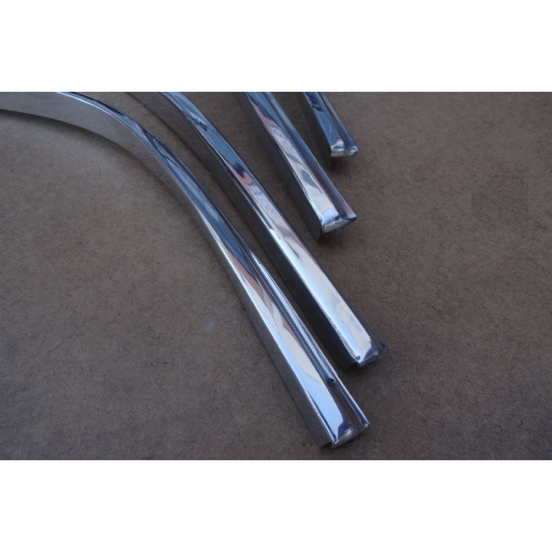 Friso Contorno do Paralama F-100 1972 à 1985 em Alumínio Polido - Jogo