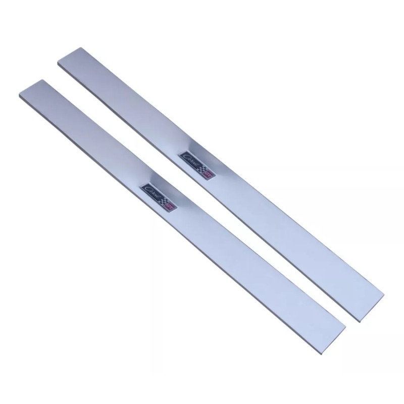 Soleira Friso da Porta Corcel I GT 1969 a 1977 Alumínio - Par