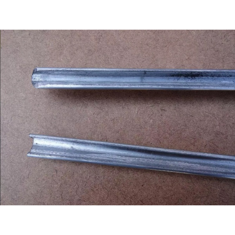 Friso Caixa de Ar Polido Curvado Corcel I 2 Pt 73 à 77 - Par