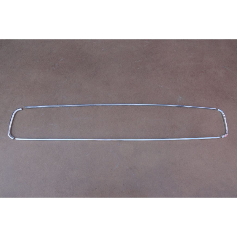 Friso do Contorno da Lanterna Traseira Corcel I 75 À 77 em Alumínio Polido - Jogo