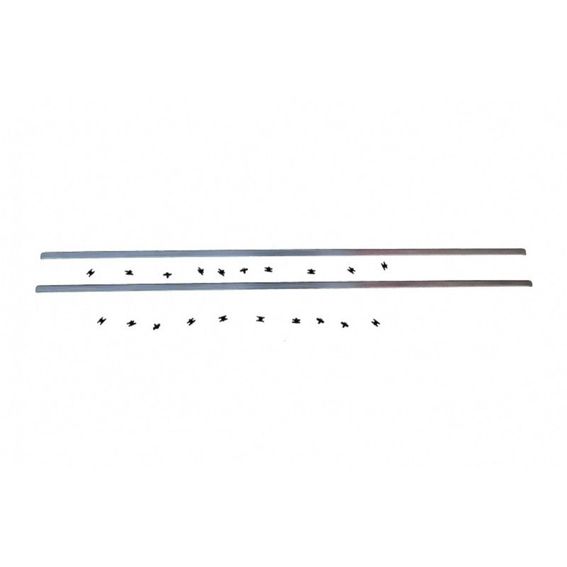 Friso Caixa de Ar Karmann Ghia TC com Grampos - Par