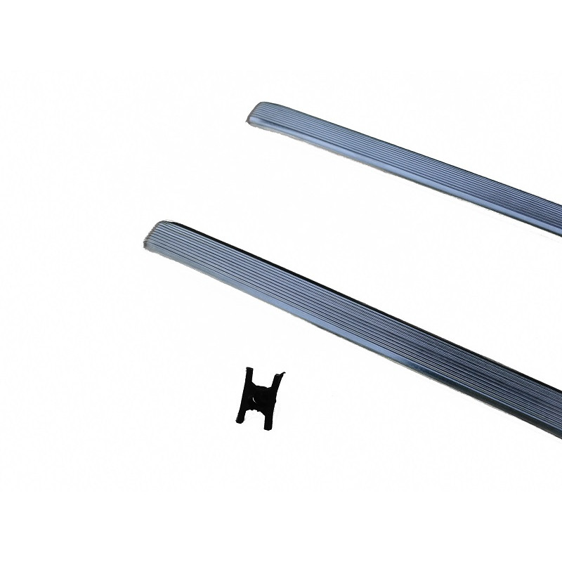 Friso Estribo Caixa Ar Volkswagen Brasilia Com Grampos - Par