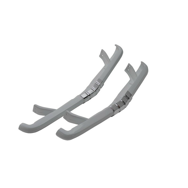 Friso Filete Grade Pick Up Dodge Desoto Fargo 1954 a 1956 Branco - Par