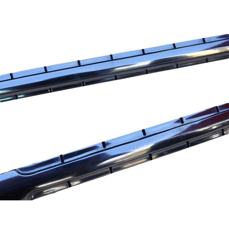 Friso Flecha Lateral Capô F-1 1951 e 1952 Alumínio Fundido Par