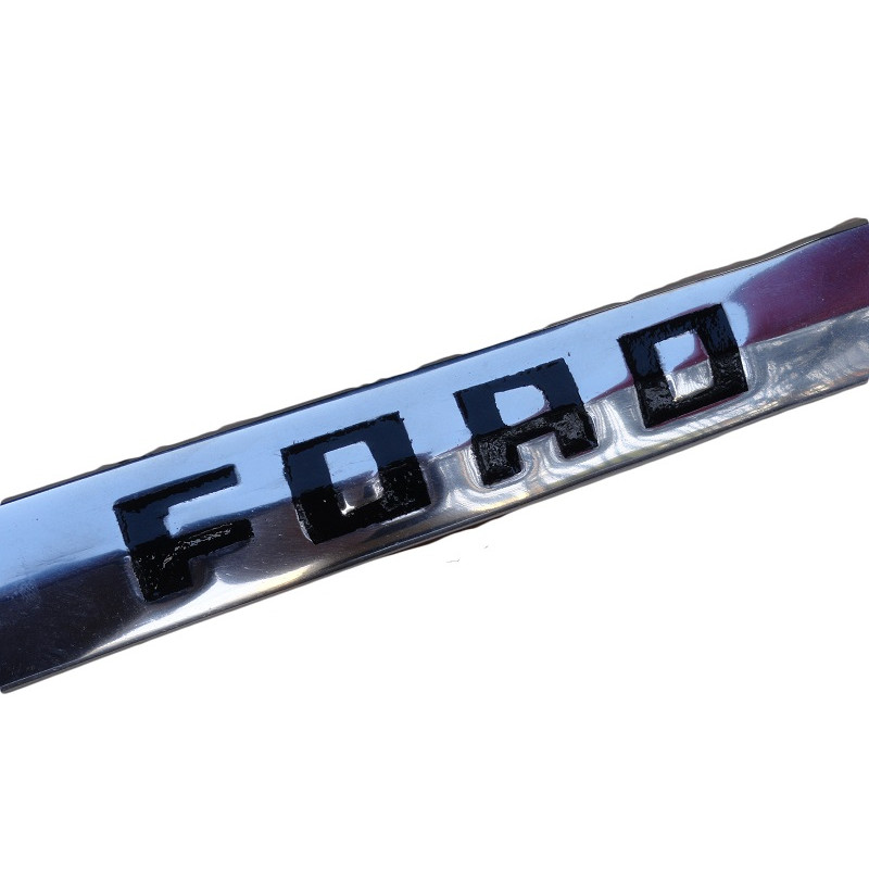 Friso Flecha Lateral Capô F-1 1951 e 1952 Alumínio Fundido Par