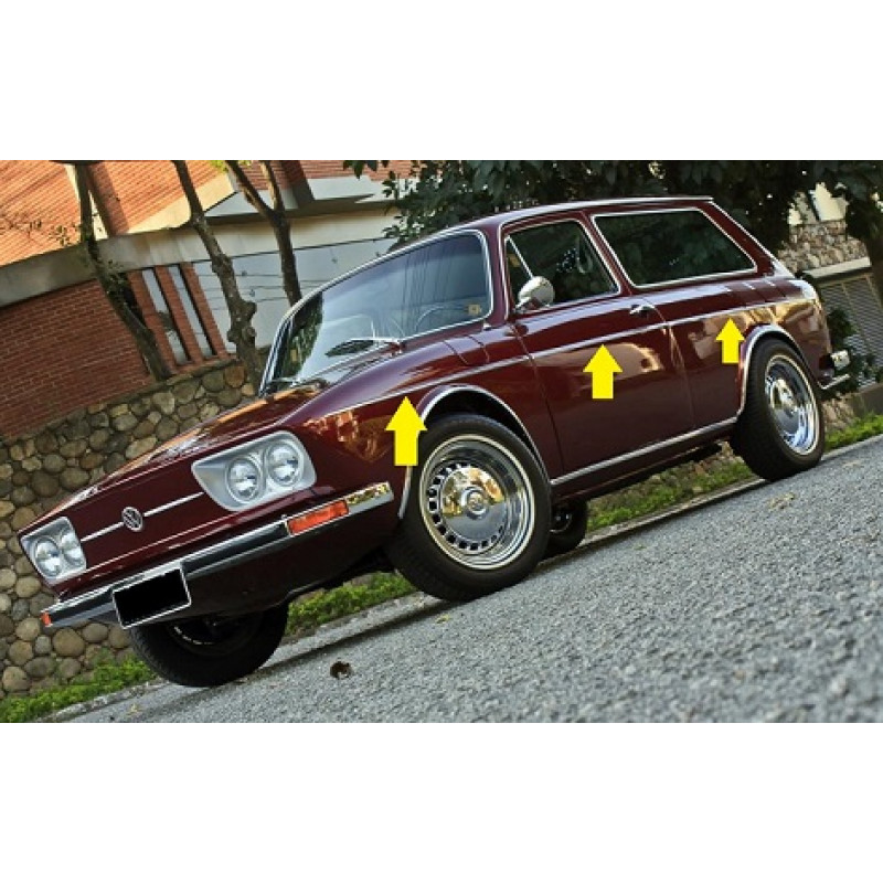 Friso Lateral Variant I TL 1972 a 1977 com 50 Grampos - Jogo