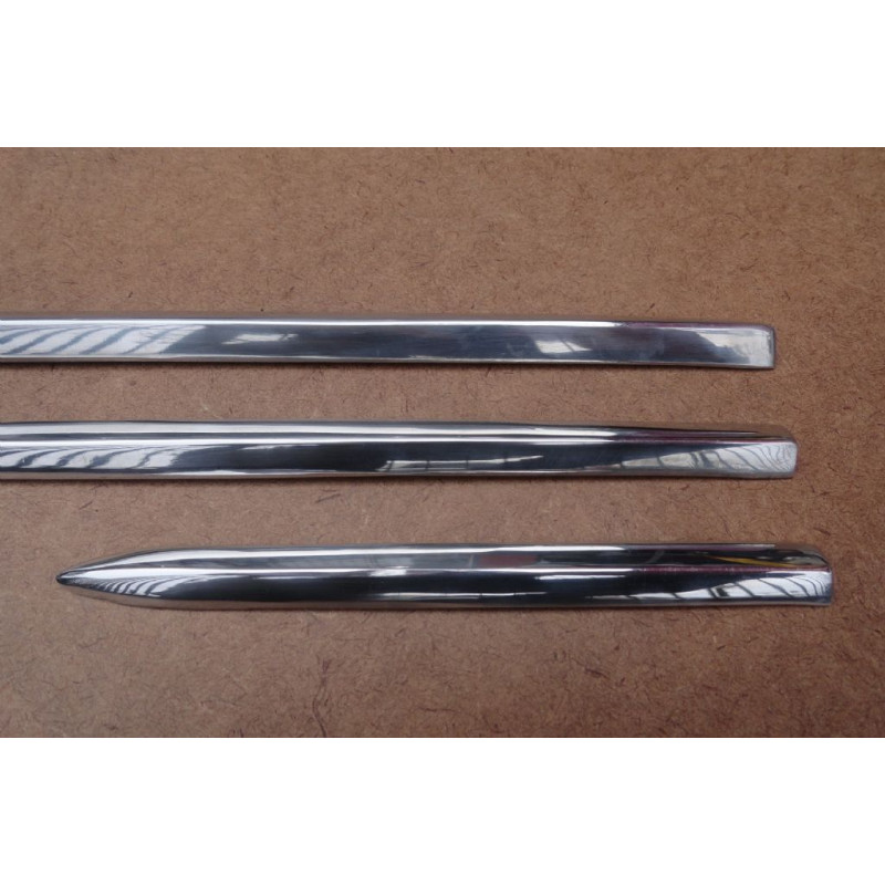 Friso Painel Fusca 1959 à 1970 em Alumínio Polido - Jogo