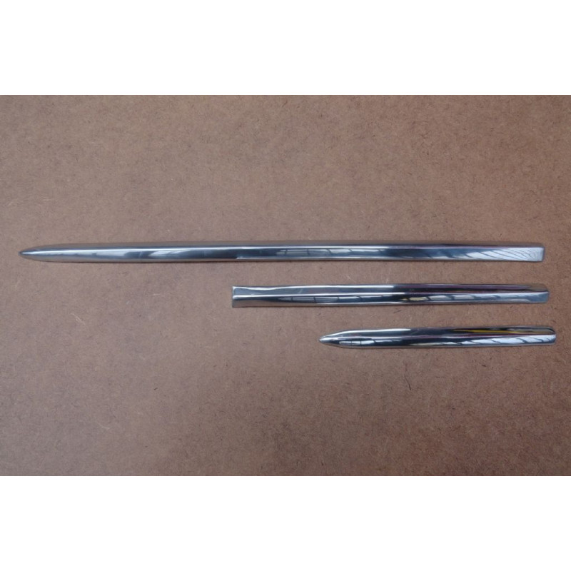 Friso Painel Fusca 1959 à 1970 em Alumínio Polido - Jogo