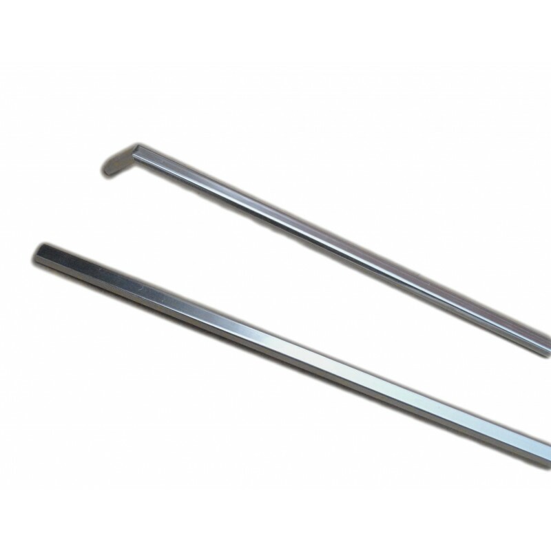 Friso Inferior da Lanterna Traseira Painel Opala 80 À 87 Novo Par 