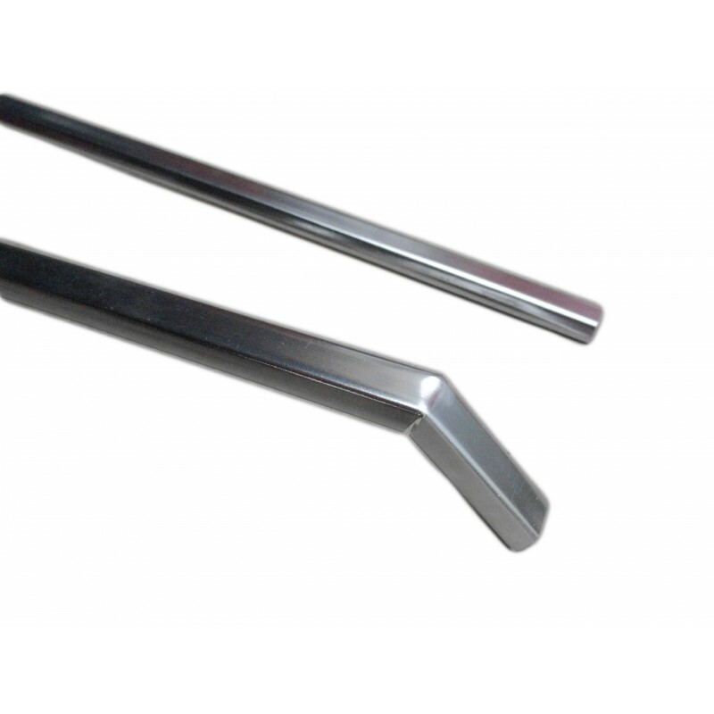 Friso Inferior da Lanterna Traseira Painel Opala 80 À 87 Novo Par 