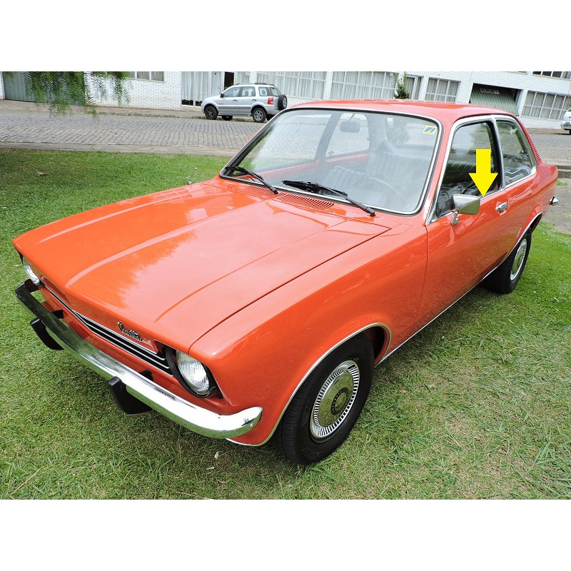 Friso Pestana Externa Porta Chevette Tubarão até 1979 - Par