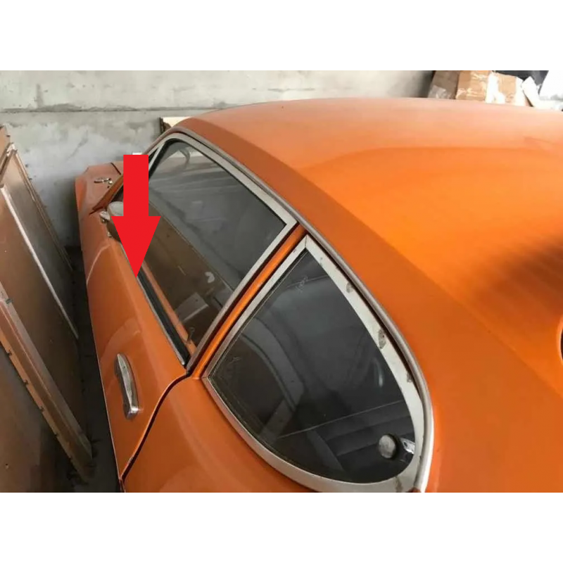 Friso Pestana Porta com Borracha VW Volkswagen SP2 Par