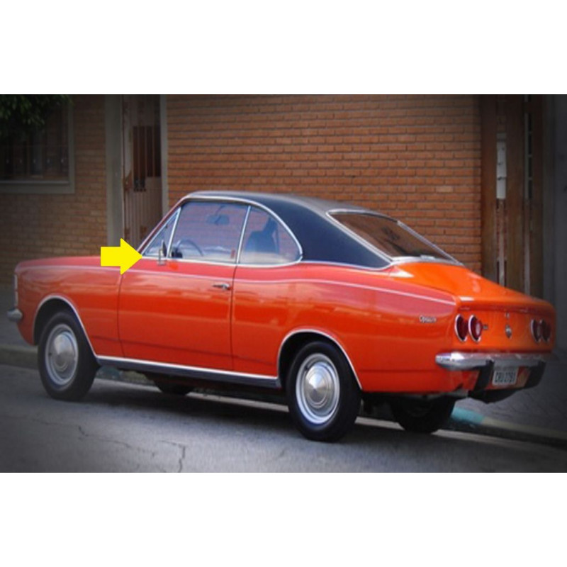 Friso Pestana Porta Esquerda e Direita p/ Opala 2 Portas 68 à 88 - Par