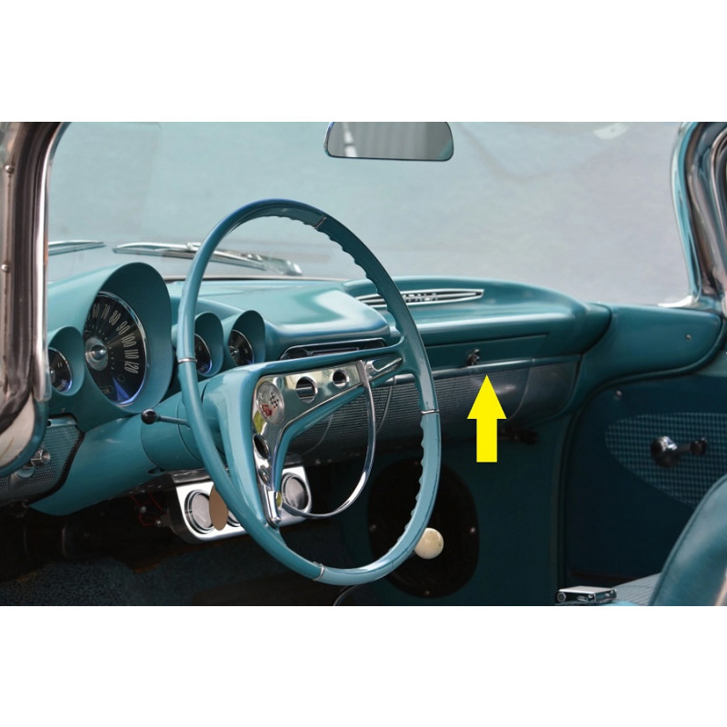 Friso Porta Luvas Impala Bel Air 1959 1960 Original GM Usado