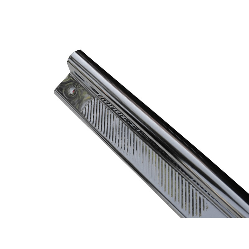 Friso Soleira Porta Fusca Todos os Anos Nova Inox - Par