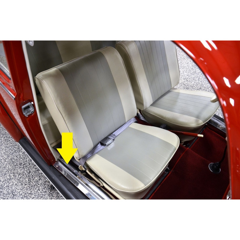 Friso Soleira Porta Fusca Todos os Anos Nova Inox - Par