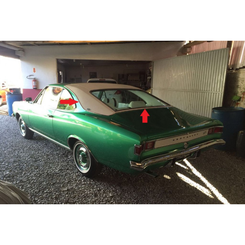 Friso Teto Vinil Opala 2 Portas Modelo Las Vegas - Jogo