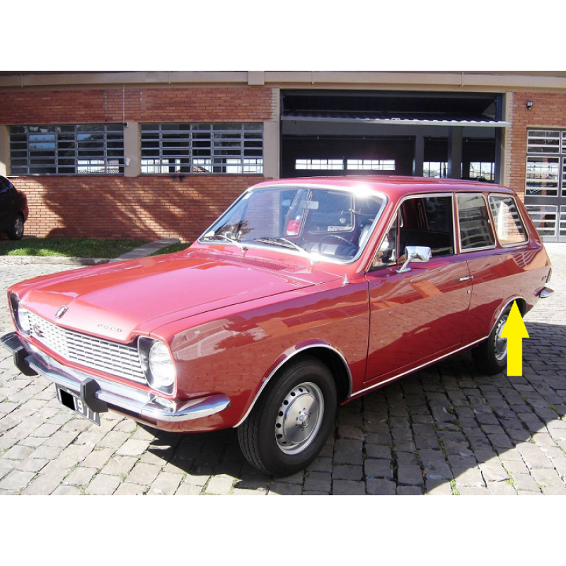 Friso Traseiro Esquerdo Belina Até 77