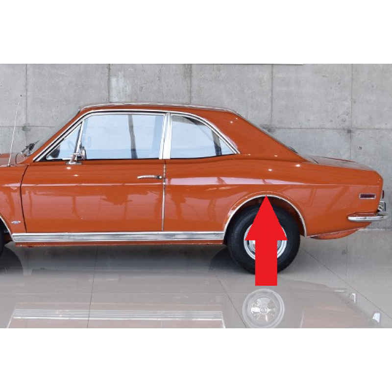 Friso Traseiro Esquerdo Corcel 4P Até 77