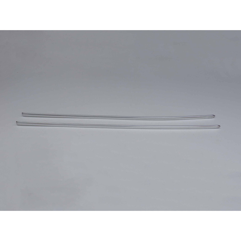 Friso Lateral Universal Carro Antigo Hot Adaptação 150cm x 2,5cm - Par