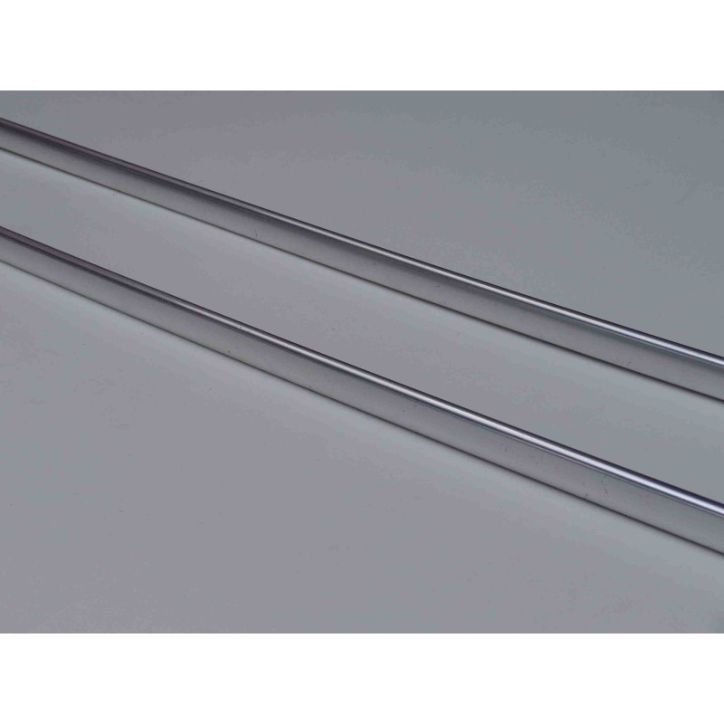 Friso Lateral Universal Carro Antigo Hot Adaptação 150cm x 2,5cm - Par