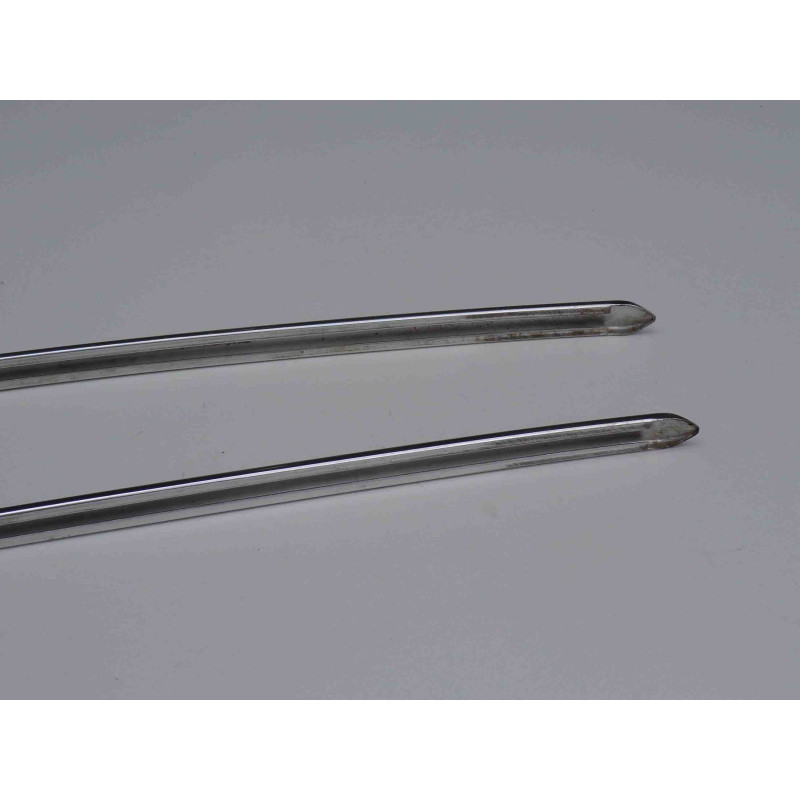 Friso Lateral Universal Carro Antigo Hot Adaptação 150cm x 2,5cm - Par