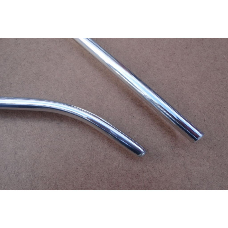 Frisos Calha do Teto Caravan 75 à 84 em Alumínio Polido - Par