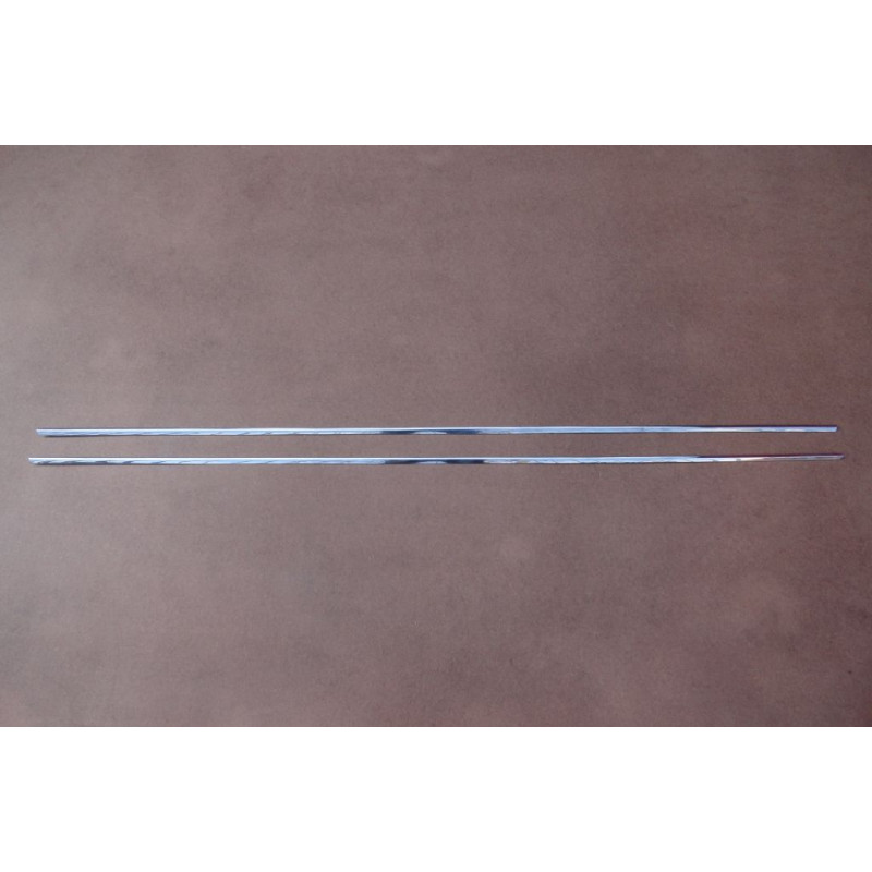 Friso Caixa de Ar Corcel I 2 Portas 71 à 72 em Alumínio Polido - Par