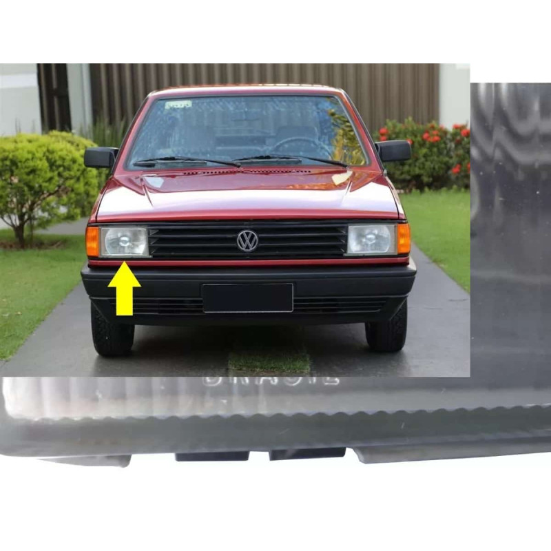 Farol Direito Gol E Saveiro 87 À 90 Curto Cibié Original Usado