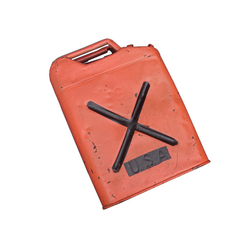 Galão Gasolina Antigo Militar Jeep Americano QMC Bennet Usado 20 Litros