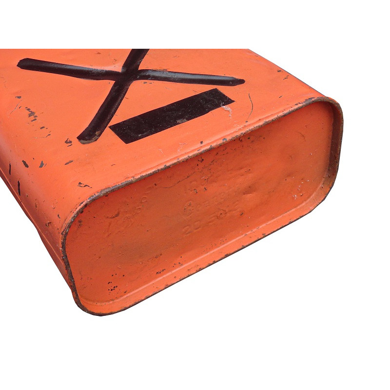 Galão Gasolina Antigo Militar Jeep Americano QMC Bennet Usado 20 Litros