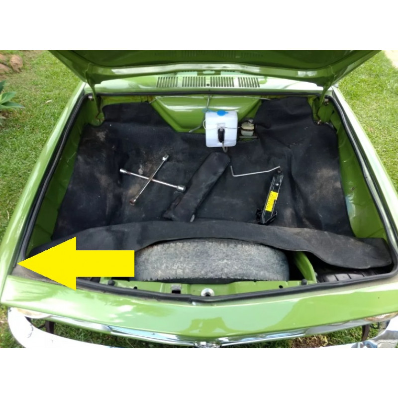 Debrum Galão Preto do Paralama Dianteiro Variant I e TL - Par