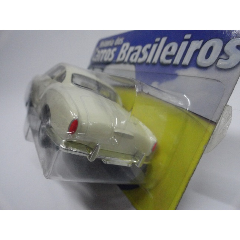 Miniatura Volkswagen Karmann Ghia História dos Carros Brasileiros Lacrado