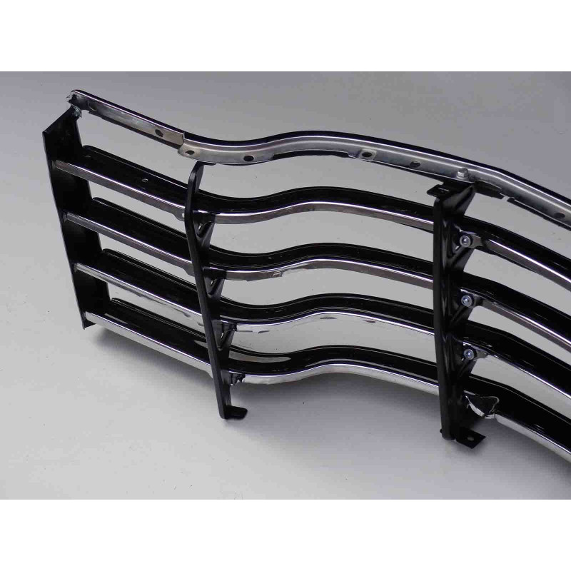 Grade Caminhão Chevrolet 6500 Boca Sapo Cromada Original Restaurada