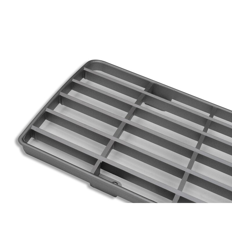 Grade Central Tela F-100 F-1000 F-4000 1972 a 1985 Prata Nova - Par