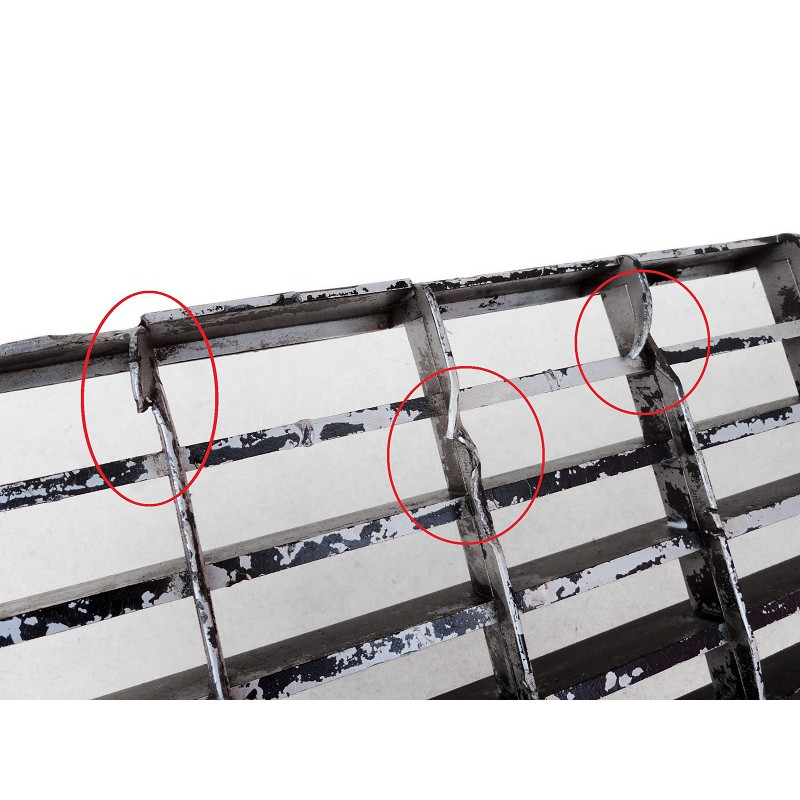 Grade Dianteira Corcel I Belina I 75 à 77 Original Ford Usada Com Detalhes