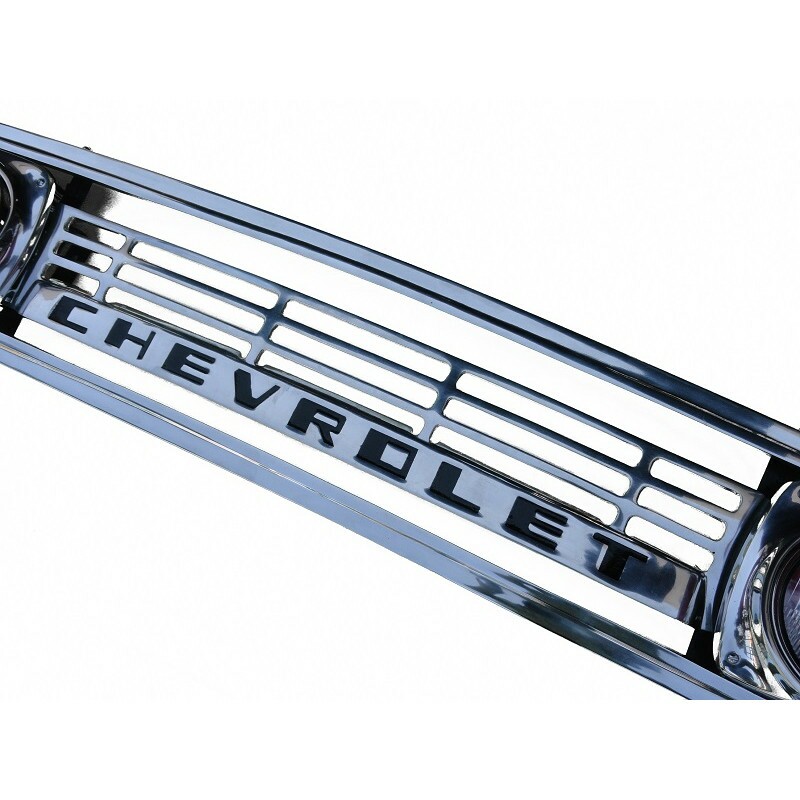 Grade Dianteira Chevrolet C-14 C-15 C-64 C-65 1964 a 1966 4 Faróis Nova