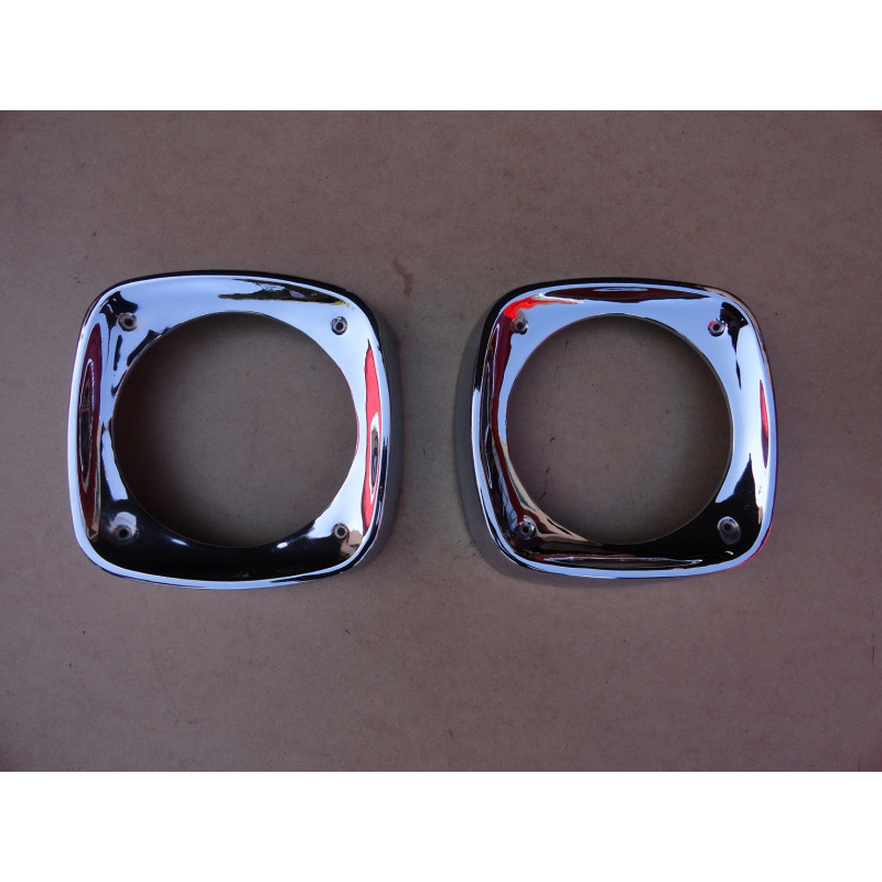 Grade Dianteira E Aro com Emblema Veraneio C-10 D-60 C-60 1971 a 1978