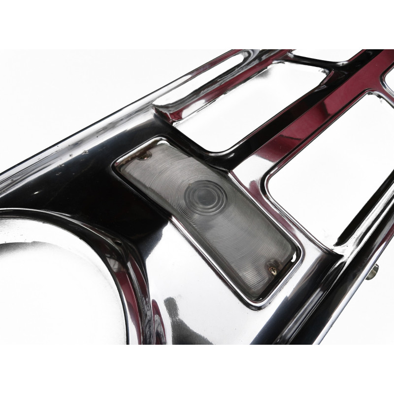 Grade Dodge D100 D400 D700 Cromada Original Com Pisca Usada