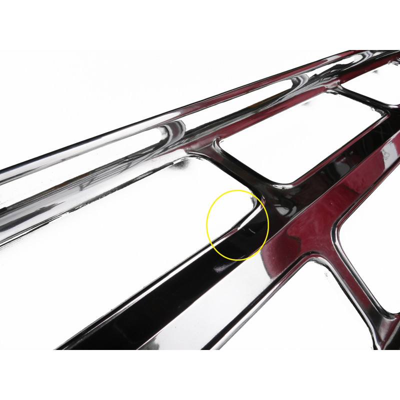 Grade Dodge D100 D400 D700 Cromada Original Com Pisca Usada