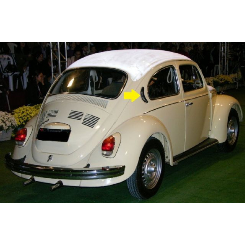 Grade Entrada de Ar Meia Lua Sorriso Fusca