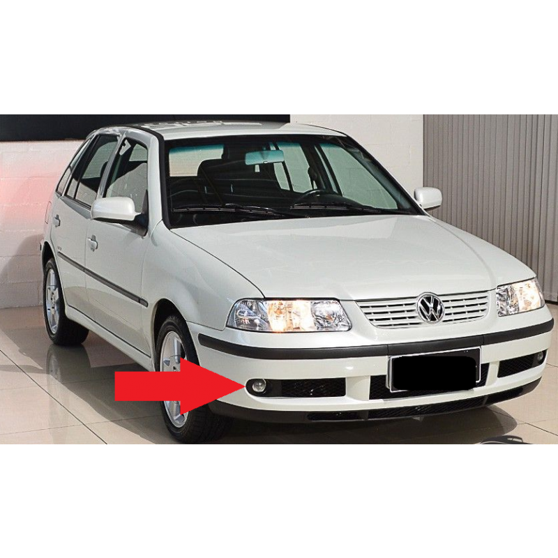 Grade do Parachoque Farol de Milha Direito Gol G3 99 à 05 Original 