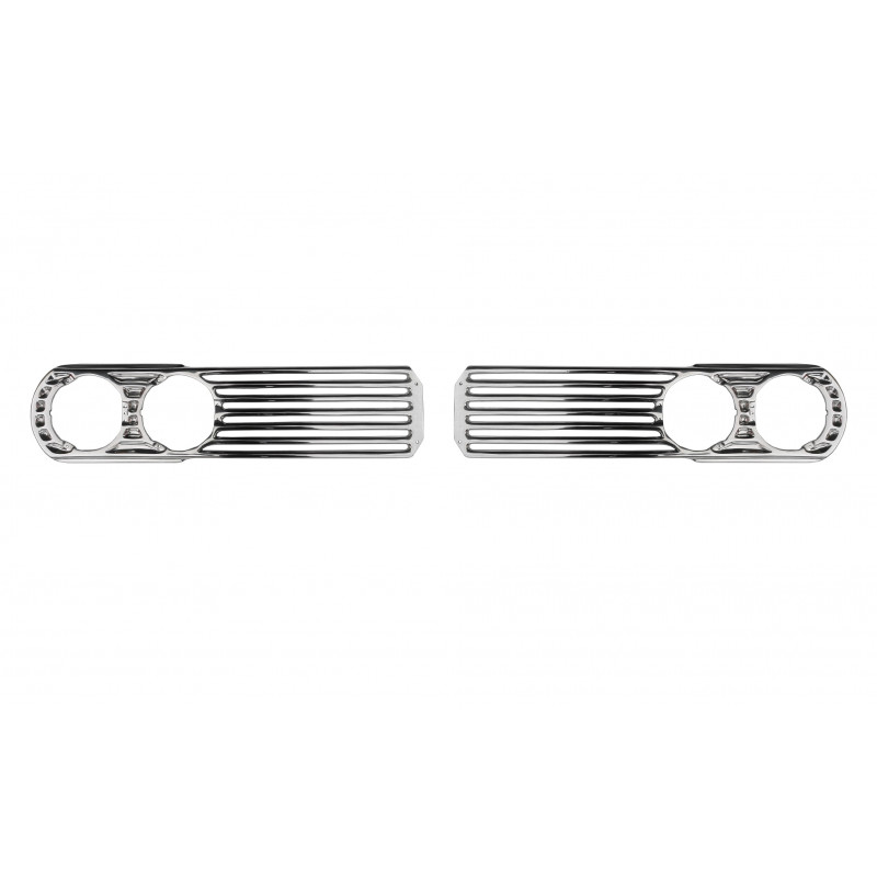 Grade Tela Central Ford F-100 Passeio 1965 a 1968 Nova - Par