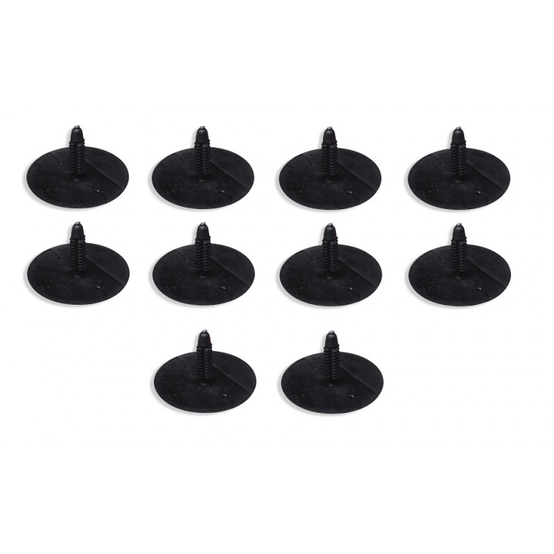 Grampo Forro do Capô F-1000 e Escort 1993 Em Diante Kit c/ 10 Peças