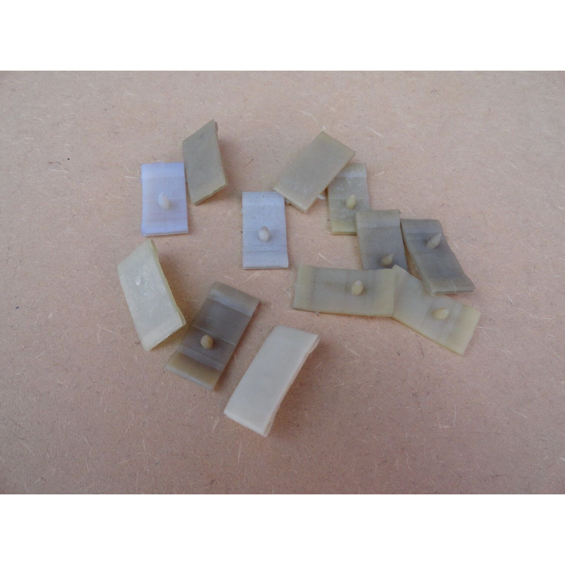 Grampo Friso Caixa De Ar Estribo Opala 1969 a 1979 - Jogo