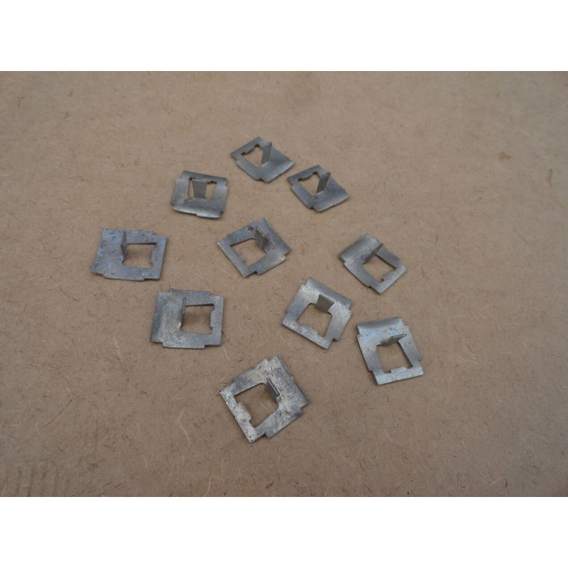 Grampo Friso Estribo Largo Fusca 1952 a 1970 3,5cm - Jogo com 10