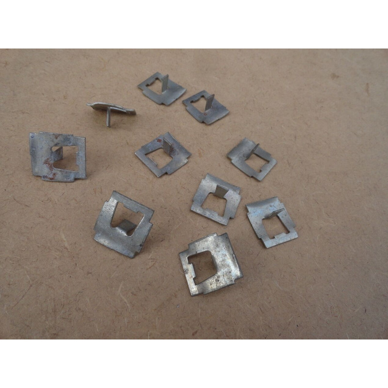 Grampo Friso Estribo Largo Fusca 1952 a 1970 3,5cm - Jogo com 10