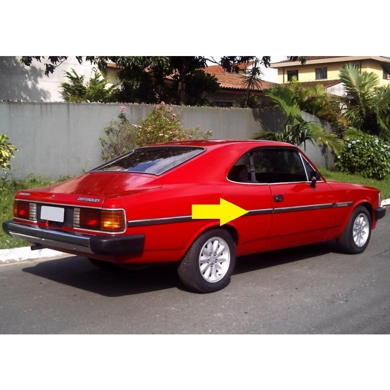 Grampo Friso Lateral Opala 85 em Diante - Jogo